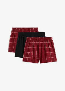 Boxershorts mit Bio-Baumwolle (3er Pack), bonprix