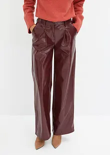 Pantalon large enduit, bonprix