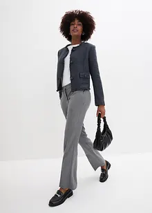 Blazer boxy en tweed, bonprix