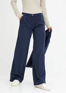 Pantalon large à pinces, bonprix