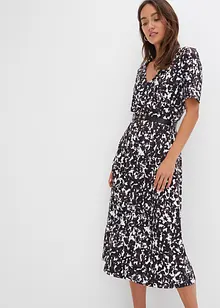 Midi-Kleid mit Gürtel, bonprix