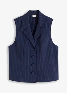 Gilet de costume à fines rayures, bonprix