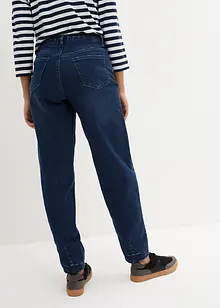 Jean barrel taille haute, ceinture élastiquée, bonprix