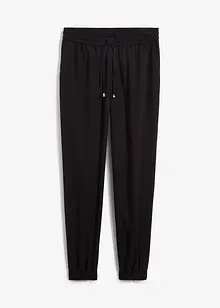 Pantalon à taille élastiquée et lien à nouer, bonprix