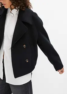 Kurze Cabanjacke in Wolloptik, bonprix
