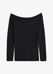 Pull encolure Bardot, bonprix