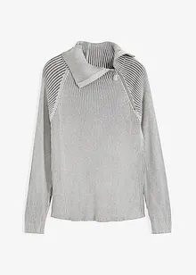 Ripp-Pullover im Used Look, bonprix