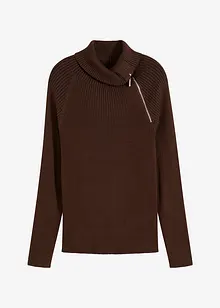 Ripp-Pullover im Used Look, bonprix