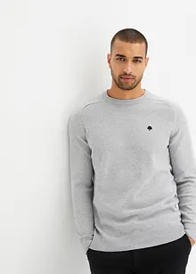 Feinstrick - Pullover mit Raglanärmeln, bonprix