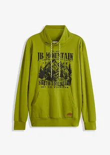 Sweat-shirt à col châle, bonprix