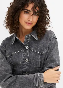 Jeansjacke mit Nieten, bonprix