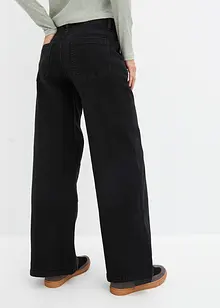 Wide-Leg-Jeans, Mid Waist, bonprix