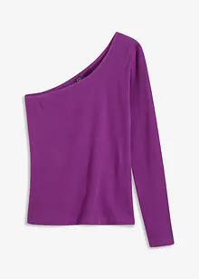 One Shoulder Rippshirt, bonprix