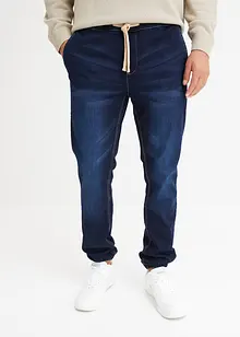 Regular Fit Stretch-Schlupfjeans, Tapered, bonprix