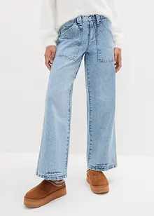 Cargo-Jeans Mid Waist, bonprix