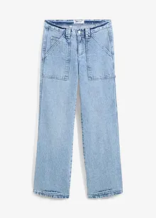 Cargo-Jeans Mid Waist, bonprix