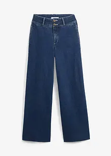 Wide Leg Jeans High Waist, Stretch, bonprix