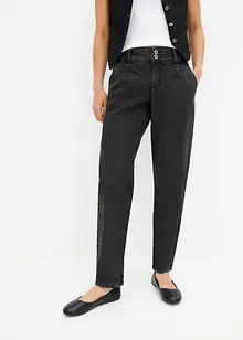 Barrel-Jeans, Mid Waist, bonprix