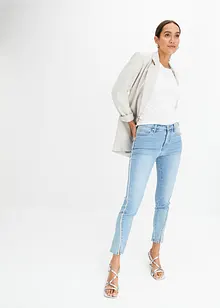 Skinny-Jeans mit Strass-Applikation, bonprix