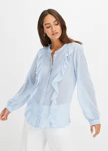 Bluse mit Volants, bonprix