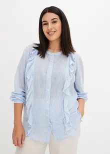 Bluse mit Volants, bonprix