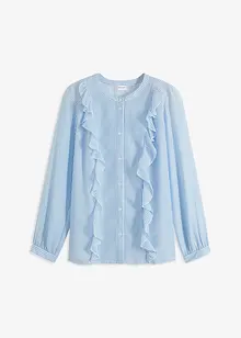 Bluse mit Volants, bonprix