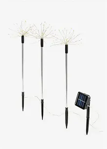 Solar Gartenstecker Sterne (3er Pack), bonprix