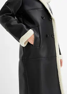 Manteau aspect peau de mouton, bonprix