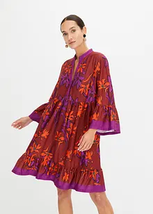 Kleid mit Volants, bonprix