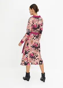 Robe midi avec lien à nouer, bonprix