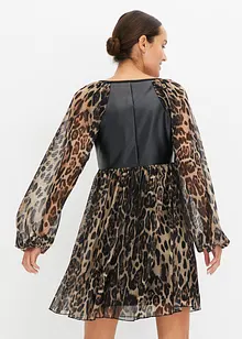 Robe à empiècement en synthétique, bonprix