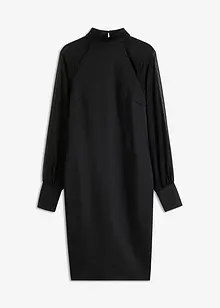 Robe midi à découpes, bonprix