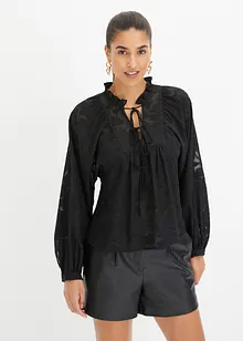 Bluse mit voluminösen Ärmeln, bonprix