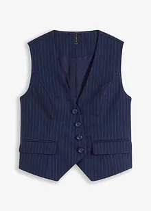 Gilet de costume à patte de boutonnage asymétrique, bonprix