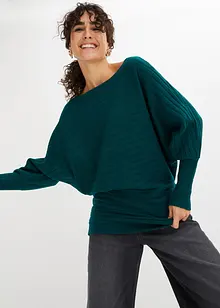 Pullover mit Fledermausärmeln, bonprix