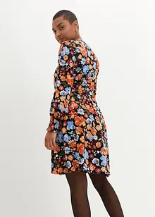 Robe tissée en viscose, longueur genou, bonprix