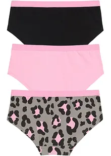 Lot de 3 pantys fille, bonprix