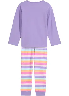 Mädchen Pyjama mit Bio-Baumwolle (2-tlg. Set), bonprix