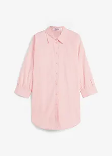 Chemisier oversize en coton, manches 3/4, bonprix