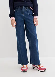 Jeans mit Kettendetail, Wide Leg, bonprix