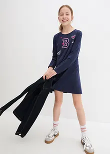 Jerseykleid mit Bio-Baumwolle, bonprix