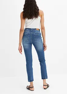 Slim Fit Jeans Mid Waist, cropped, John Baner JEANSWEAR