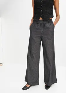 Wide-Leg-Jeans, High Waist, bonprix