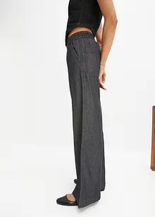 Jean large taille haute, bonprix