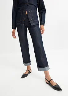 Straight Jeans Low Waist, rinse wash, bonprix