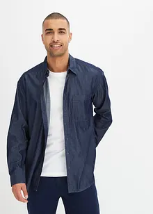 Légère chemise en jean loose, bonprix