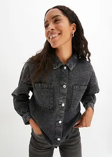 Surchemise oversize en jean, bonprix