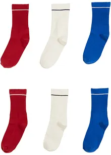 Tennissocken mit Bio-Baumwolle (6er Pack), bpc bonprix collection