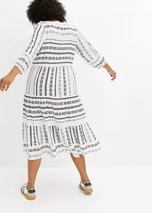 Robe midi imprimée, bonprix