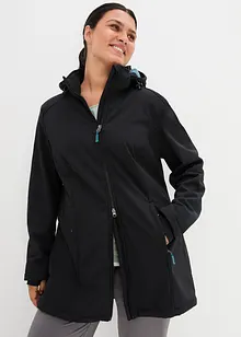 Funktions-Softshell-Longjacke mit Teddyfleece, bonprix